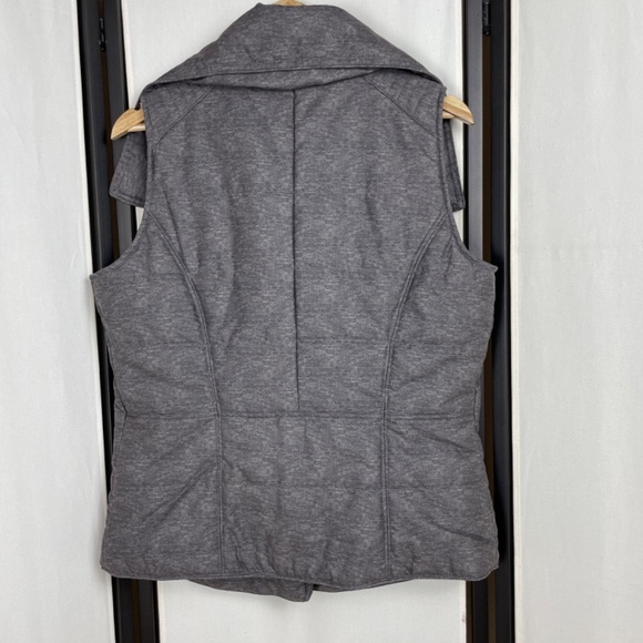 CB Established 1962 Gray Moto Fitted Puffer Vest Size M - Picture 10 of 12